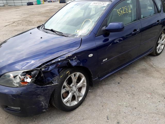 Photo 9 from auction – 2009 MAZDA 3 S with VIN JM1BK344791248769