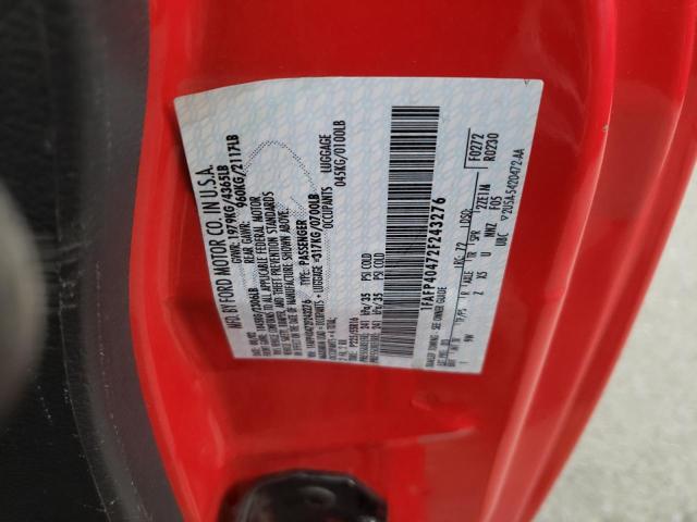 Photo 10 from auction – 2002 FORD MUSTANG with VIN 1FAFP40472F243276