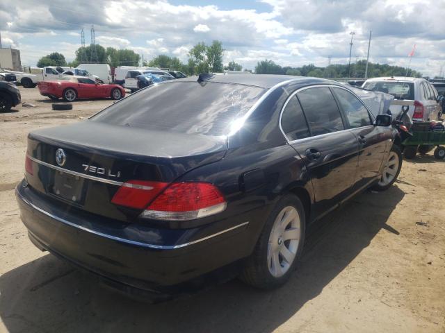 Photo 4 from auction – 2006 BMW 750 LI with VIN WBAHN83596DT60134