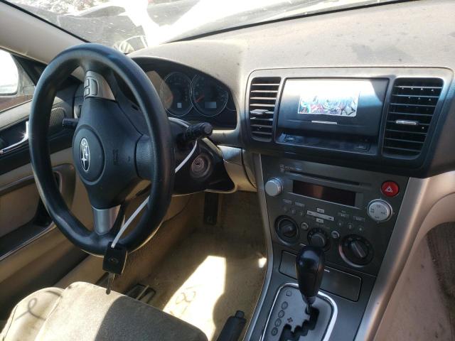 Photo 9 from auction – 2008 SUBARU OUTBACK 2. with VIN 4S4BP61C387308505