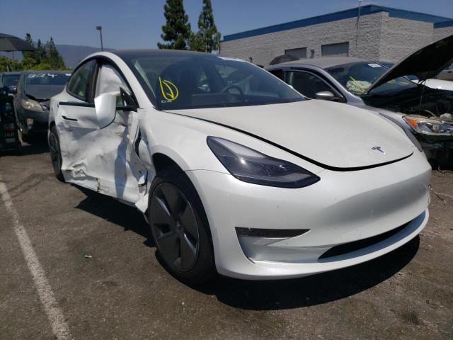 TESLA MODEL 3 2022 with VIN 5YJ3E1EA8NF119476 - Photo from auction
