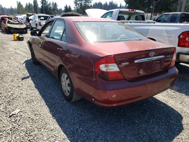 Photo 3 from auction – 2003 TOYOTA CAMRY LE with VIN 4T1BE32K13U131814