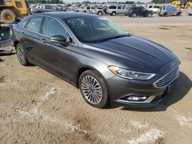FORD FUSION SE 2017 with VIN 3FA6P0T93HR179622 - Photo from auction