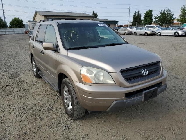 HONDA PILOT EXL 2003 with VIN 2HKYF18563H593085 - Photo from auction