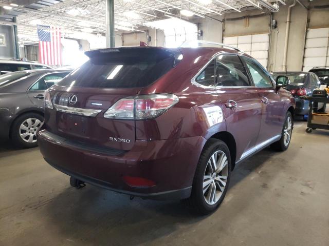 Photo 4 from auction – 2015 LEXUS RX 350 BAS with VIN 2T2BK1BA9FC288500