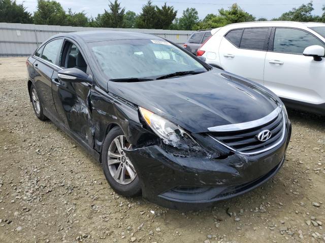 HYUNDAI SONATA GLS 2014 with VIN 5NPEB4AC3EH861165 - Photo from auction