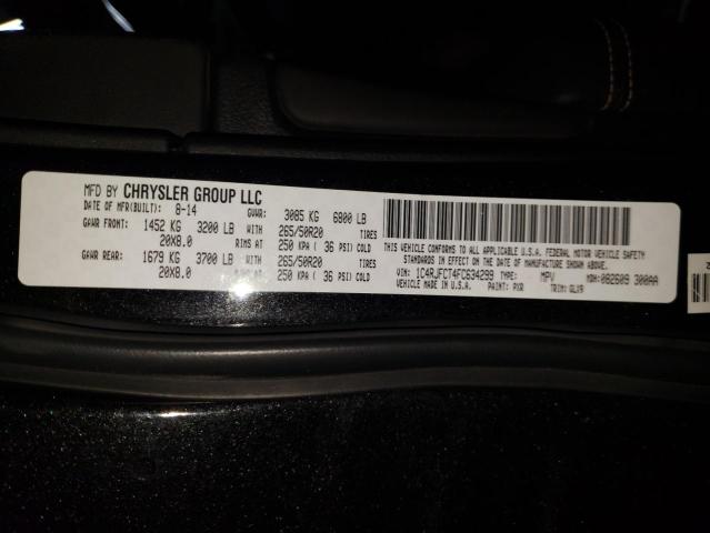 Photo 10 from auction – 2015 JEEP CHEROKEE L with VIN 1C4RJFCT4FC634299