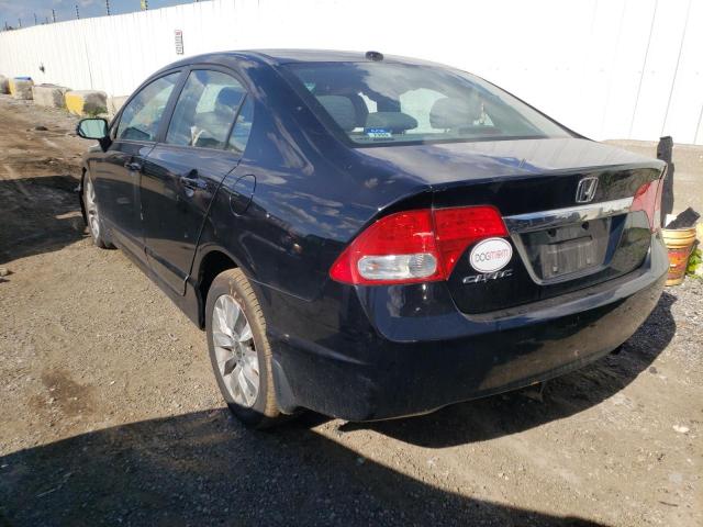 Photo 3 from auction – 2010 HONDA CIVIC EXL with VIN 19XFA1F93AE038415