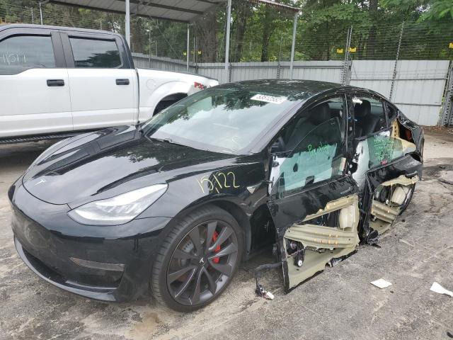 Photo 2 from auction – 2020 TESLA MODEL 3 with VIN 5YJ3E1EC5LF602809