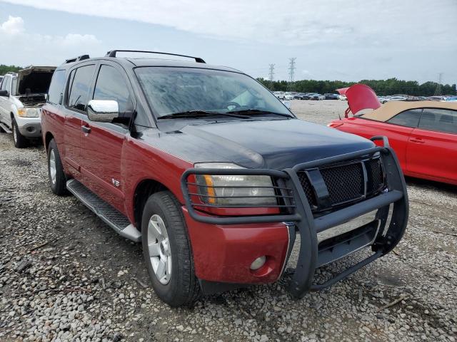 NISSAN ARMADA SE 2005 with VIN 5N1AA08B45N708992 - Photo from auction
