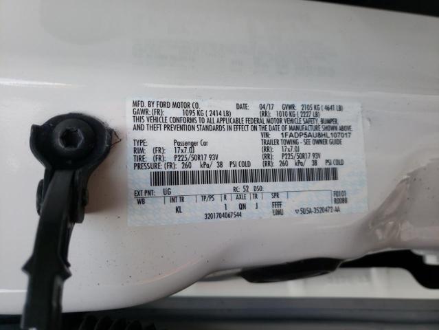 Photo 10 from auction – 2017 FORD C-MAX SE with VIN 1FADP5AU8HL107017