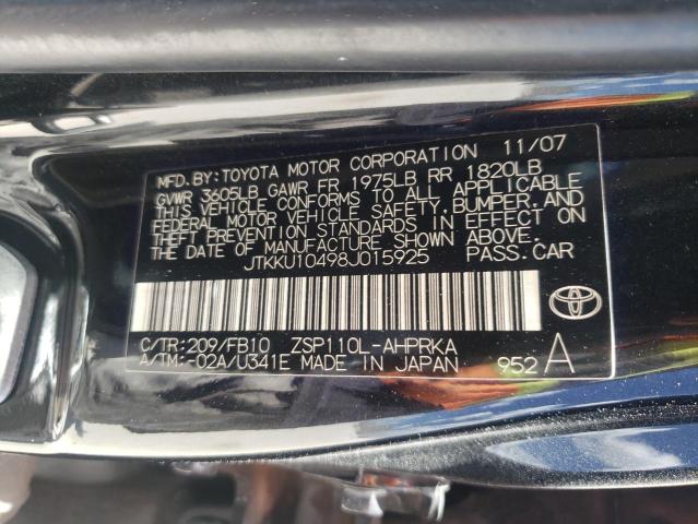 Photo 10 from auction – 2008 TOYOTA SCION XD with VIN JTKKU10498J015925
