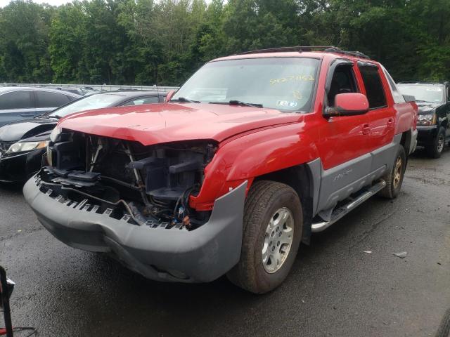 Photo 2 from auction – 2002 CHEVROLET AVALANCHE with VIN 3GNEK13T92G202014