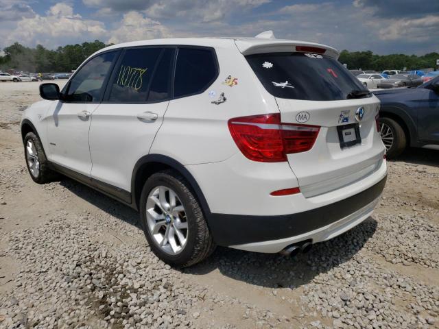 Photo 3 from auction – 2014 BMW X3 XDRIVE3 with VIN 5UXWX7C52E0E77026