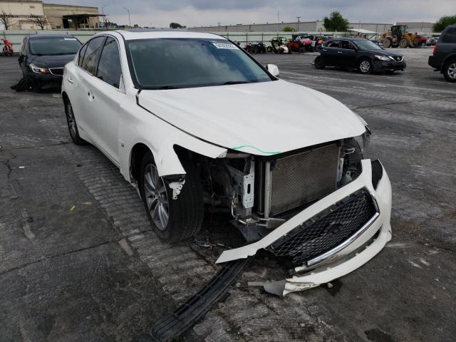 INFINITI Q50 BASE 2015 with VIN JN1BV7AR4FM410563 - Photo from auction