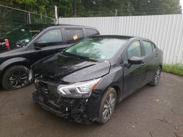 Photo 2 from auction – 2021 NISSAN VERSA SV with VIN 3N1CN8EV2ML876680