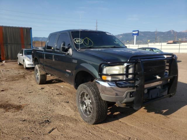 FORD F250 SUPER 2004 with VIN 1FTNW21P34EB10271 - Photo from auction