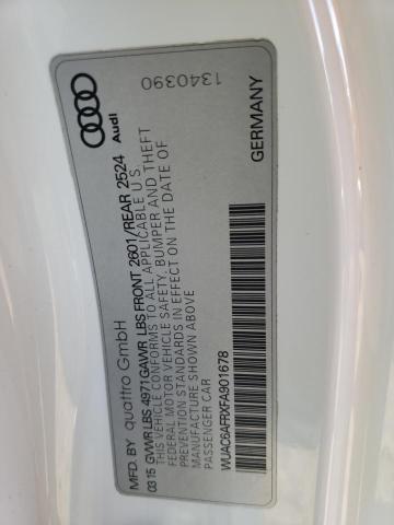 Photo 10 from auction – 2015 AUDI 100 E with VIN WUAC6AFRXFA901678