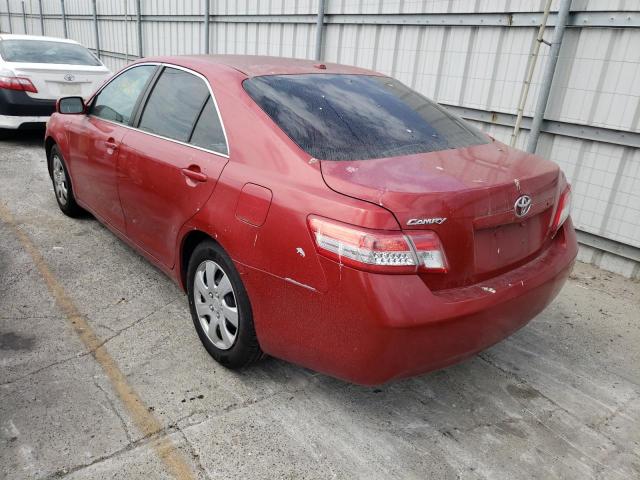 Photo 3 from auction – 2011 TOYOTA CAMRY BASE with VIN 4T4BF3EK3BR151978