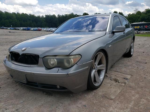 Photo 2 from auction – 2003 BMW 745 LI with VIN WBAGN63483DR16100