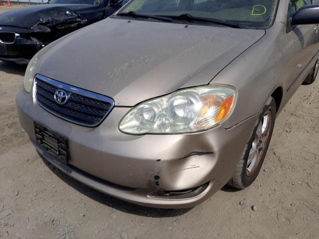 Photo 9 from auction – 2005 TOYOTA COROLLA CE with VIN 1NXBR32E35Z391780