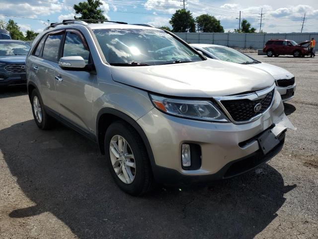 KIA SORENTO LX 2014 with VIN 5XYKTCA61EG438046 - Photo from auction