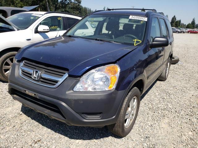 Photo 2 from auction – 2002 HONDA CR-V LX with VIN JHLRD78442C025189