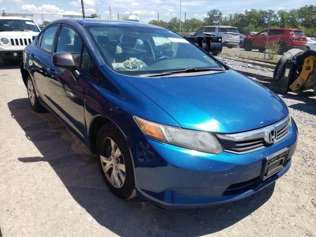 HONDA CIVIC LX 2012 with VIN 2HGFB2F54CH508380 - Photo from auction
