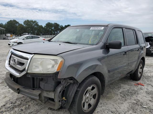 Photo 2 from auction – 2011 HONDA PILOT LX with VIN 5FNYF3H24BB050140