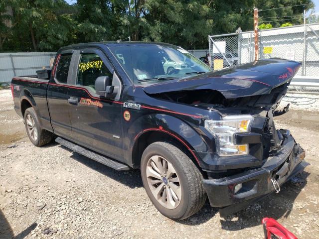 FORD F150 SUPER 2017 with VIN 1FTEX1CPXHFB02687 - Photo from auction