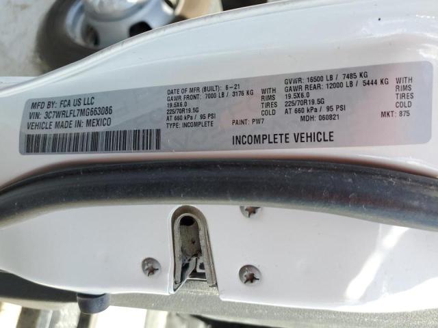 Photo 10 from auction – 2021 RAM 4500 with VIN 3C7WRLFL7MG663086