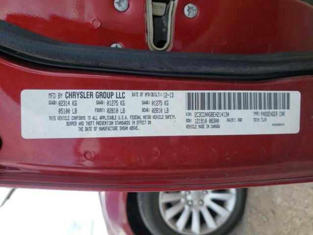 Photo 10 from auction – 2014 CHRYSLER 300 with VIN 2C3CCAAG8EH214134