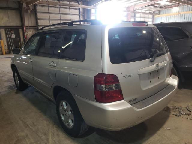 Photo 3 from auction – 2005 TOYOTA HIGHLANDER with VIN JTEGD21A850126759