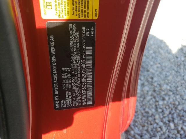 Photo 10 from auction – 2017 MINI COOPER with VIN WMWXP5C56H2D16405