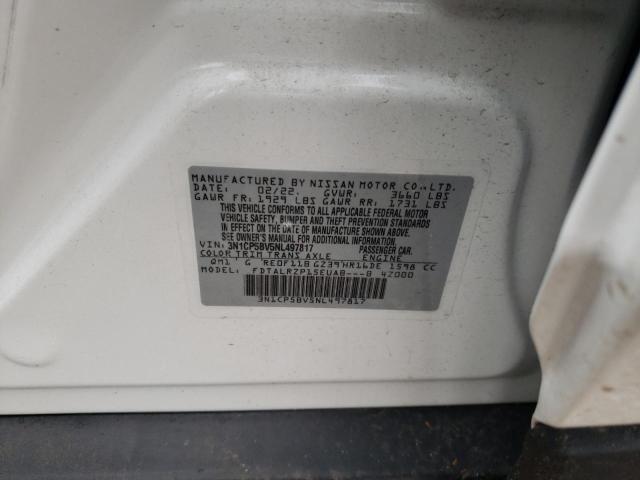 Photo 10 from auction – 2022 NISSAN KICKS S with VIN 3N1CP5BV5NL497817