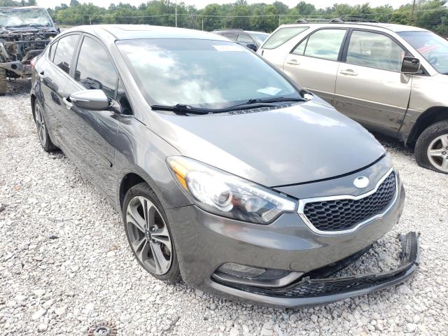 KIA FORTE EX 2014 with VIN KNAFZ4A85E5089454 - Photo from auction