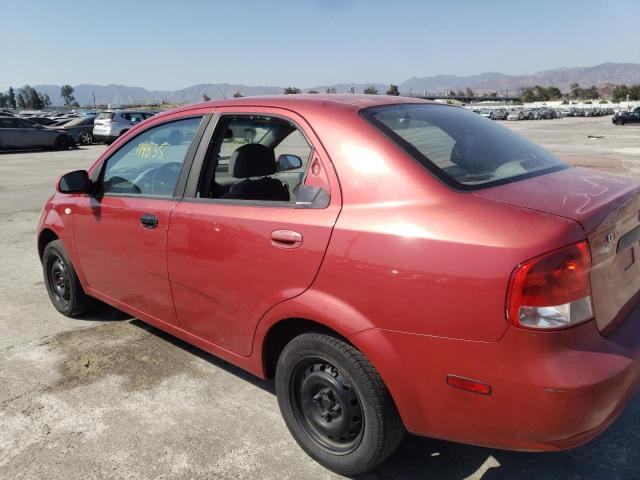 Photo 9 from auction – 2005 CHEVROLET AVEO BASE with VIN KL1TD52605B281283