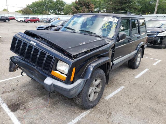 Photo 2 from auction – 2000 JEEP CHEROKEE S with VIN 1J4FF48S5YL217554