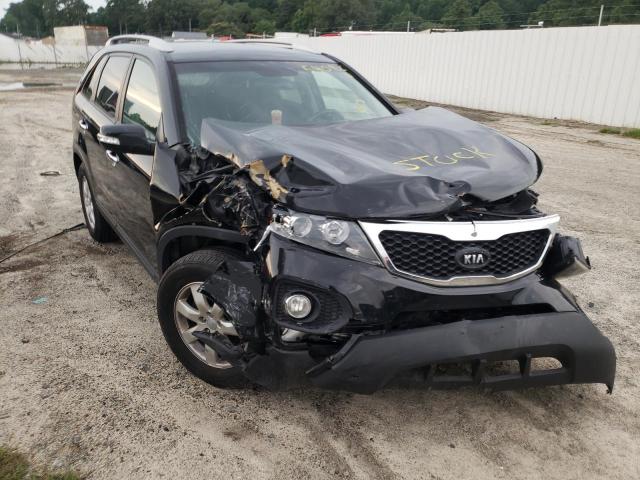 KIA SORENTO LX 2013 with VIN 5XYKT3A63DG404740 - Photo from auction
