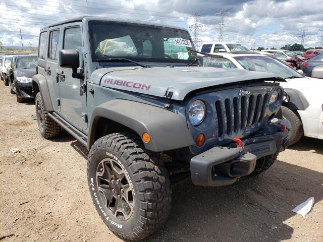 JEEP WRANGLER U 2013 with VIN 1C4BJWFG7DL672204 - Photo from auction
