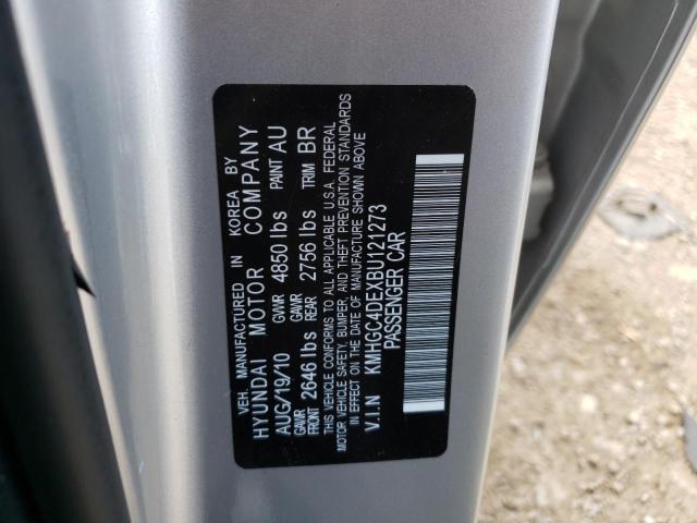 Photo 10 from auction – 2011 HYUNDAI GENESIS 3. with VIN KMHGC4DEXBU121273