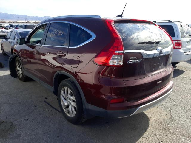 Photo 3 from auction – 2015 HONDA CR-V EXL with VIN 2HKRM4H77FH632459