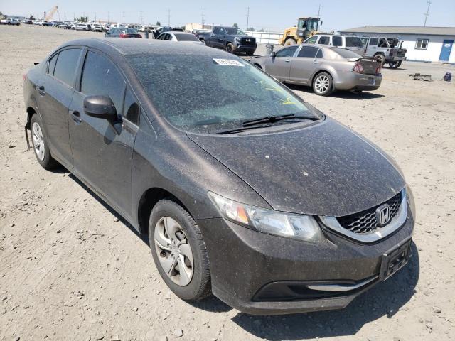HONDA CIVIC LX 2013 with VIN 19XFB2F53DE017116 - Photo from auction
