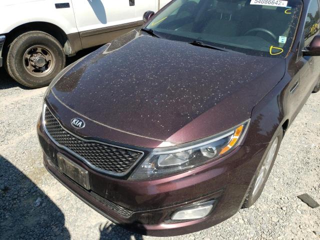 Photo 9 from auction – 2015 KIA OPTIMA LX with VIN 5XXGM4A71FG474777