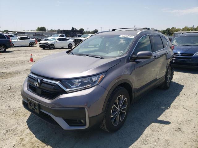 Photo 2 from auction – 2022 HONDA CR-V EX with VIN 7FARW2H53NE006583