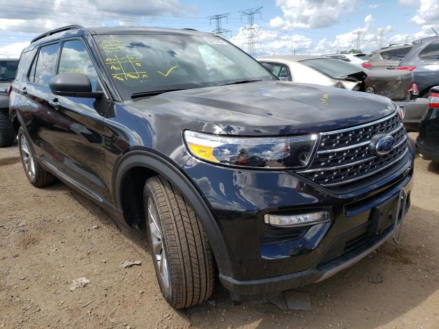 FORD EXPLORER X 2022 with VIN 1FMSK8DH4NGB37454 - Photo from auction