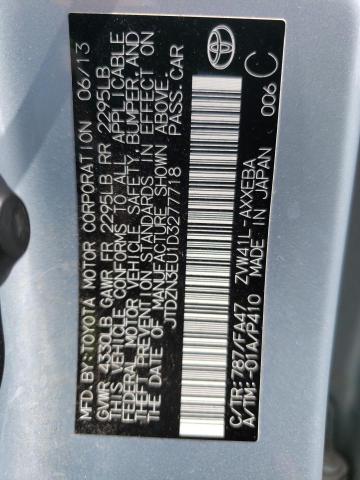 Photo 10 from auction – 2013 TOYOTA PRIUS V with VIN JTDZN3EU1D3277718
