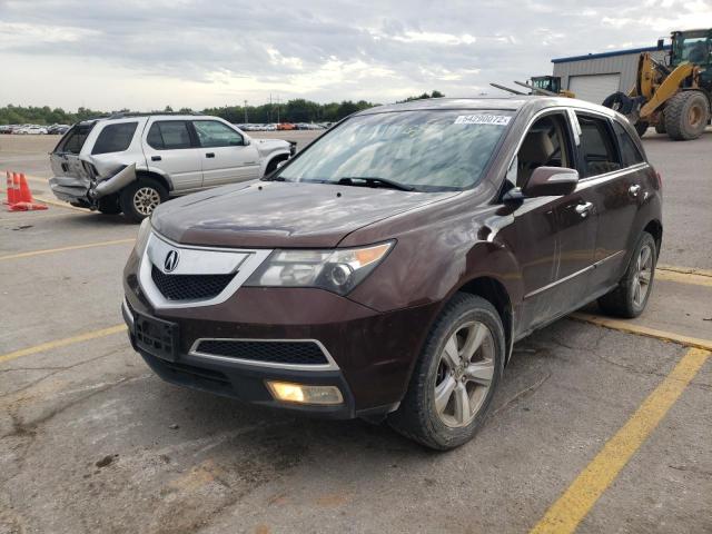 Photo 2 from auction – 2011 ACURA MDX TECHNO with VIN 2HNYD2H67BH501231