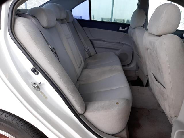 Photo 6 from auction – 2008 HYUNDAI SONATA with VIN 5NPET46C58H386578
