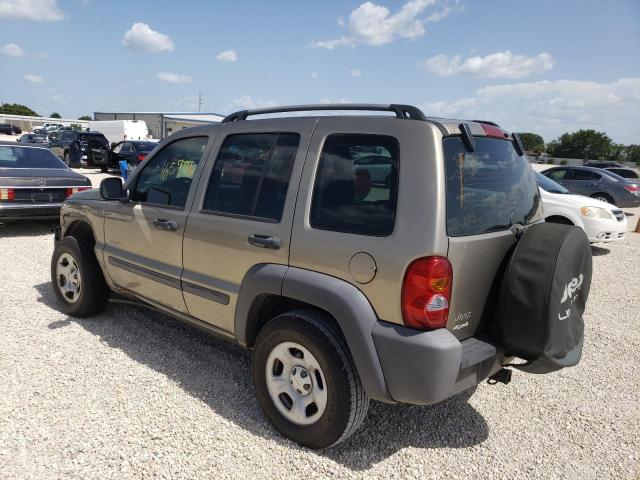 Photo 3 from auction – 2004 JEEP LIBERTY SP with VIN 1J4GL48184W241490